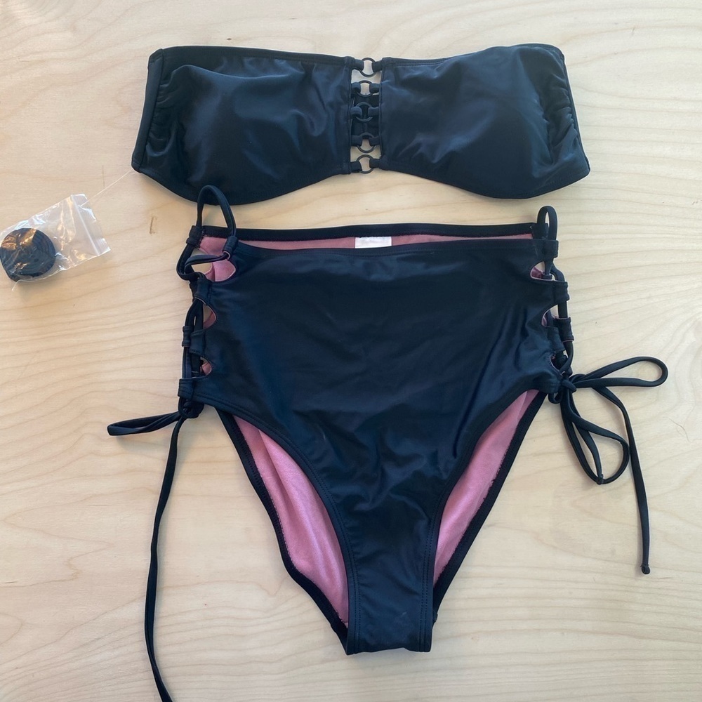 NOBO Two Piece Bikini Swim Suit size Large (11-13)